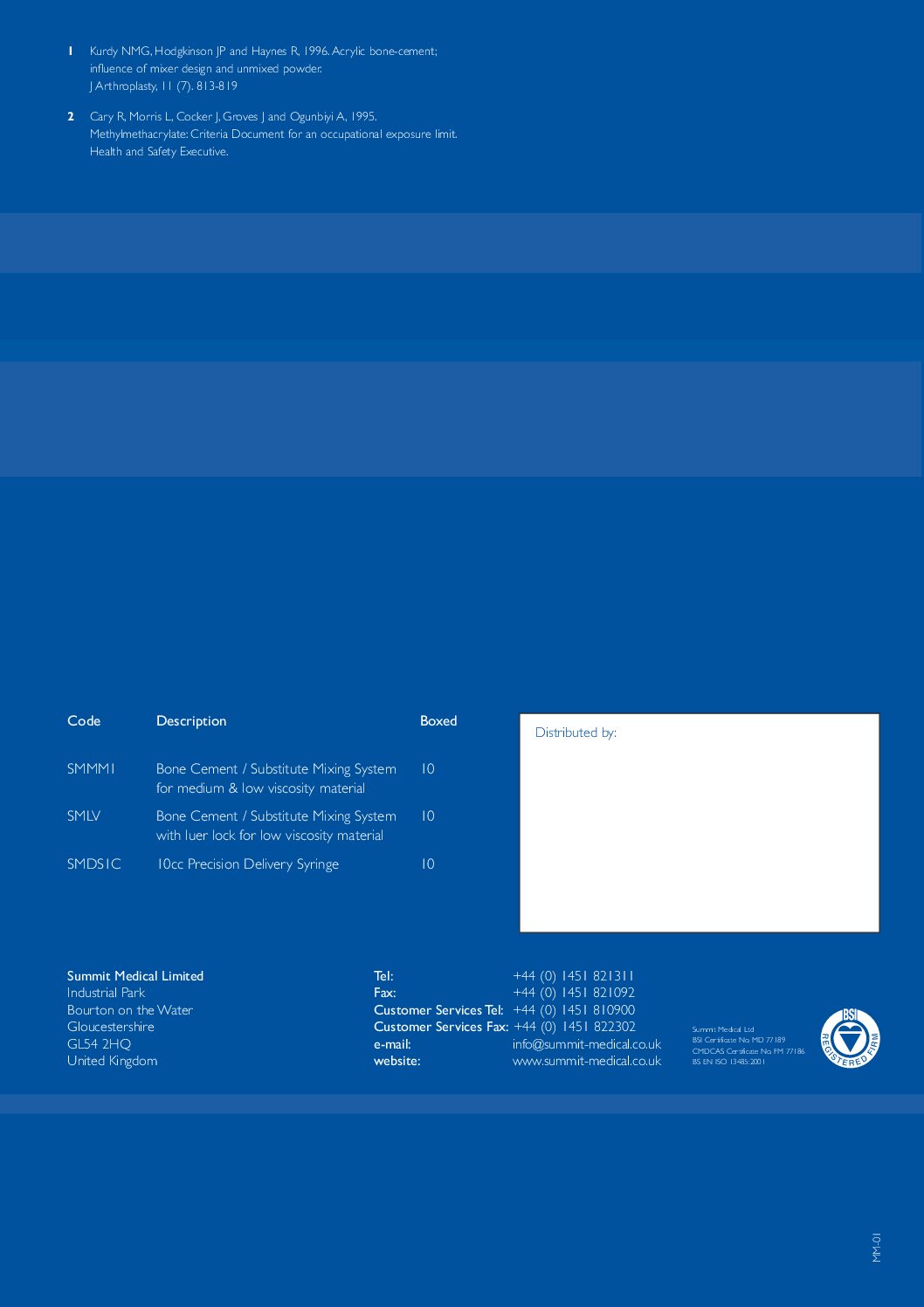 minimixbrochure COMPLETE pdf Armstrong Medical | Medical Device Manufacturer