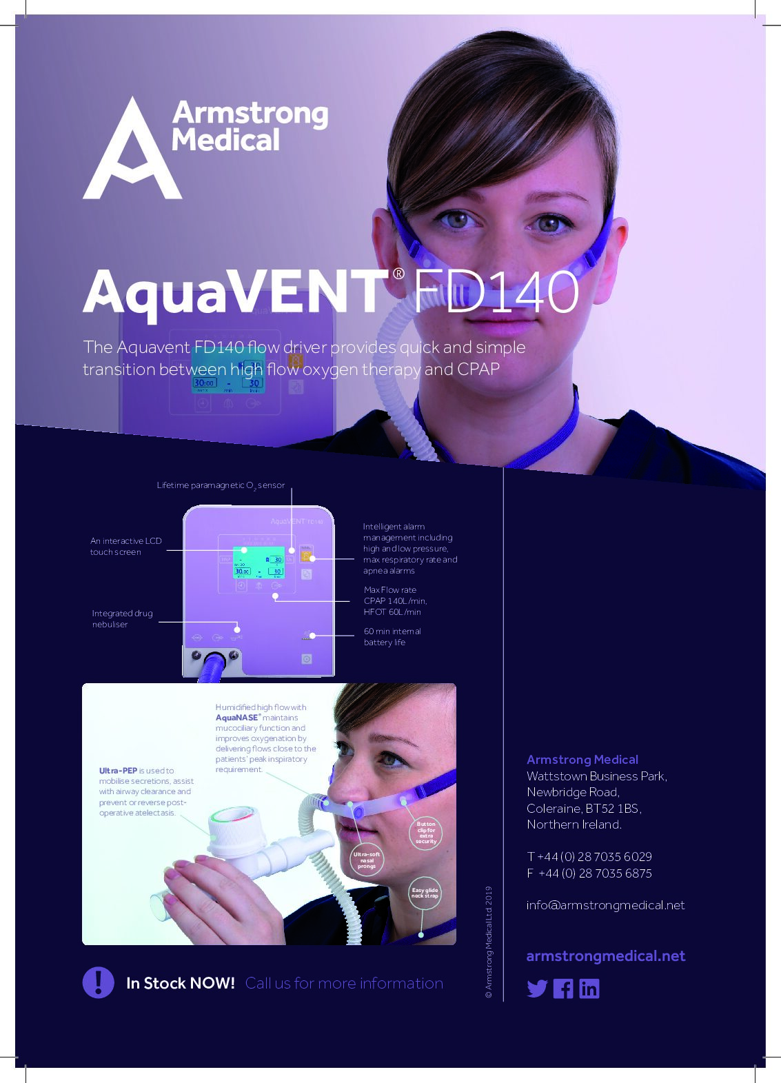 AM AquaVENT FD140 A4 Ad 16974 v1 Final 070119 pdf Armstrong Medical | Medical Device Manufacturer