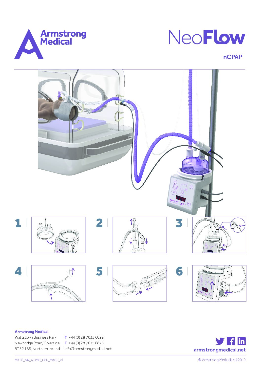 nCPAP GFU 2 pdf Armstrong Medical | Medical Device Manufacturer