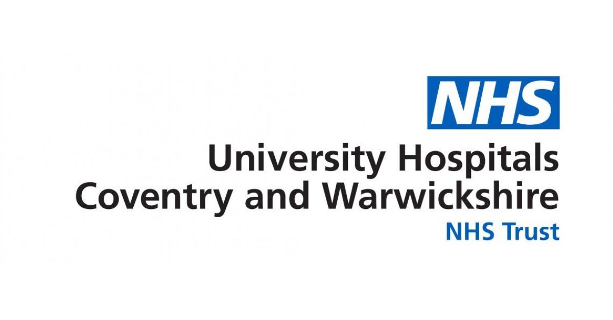 University Hospitals Coventry and Warwiskshire NHS logo